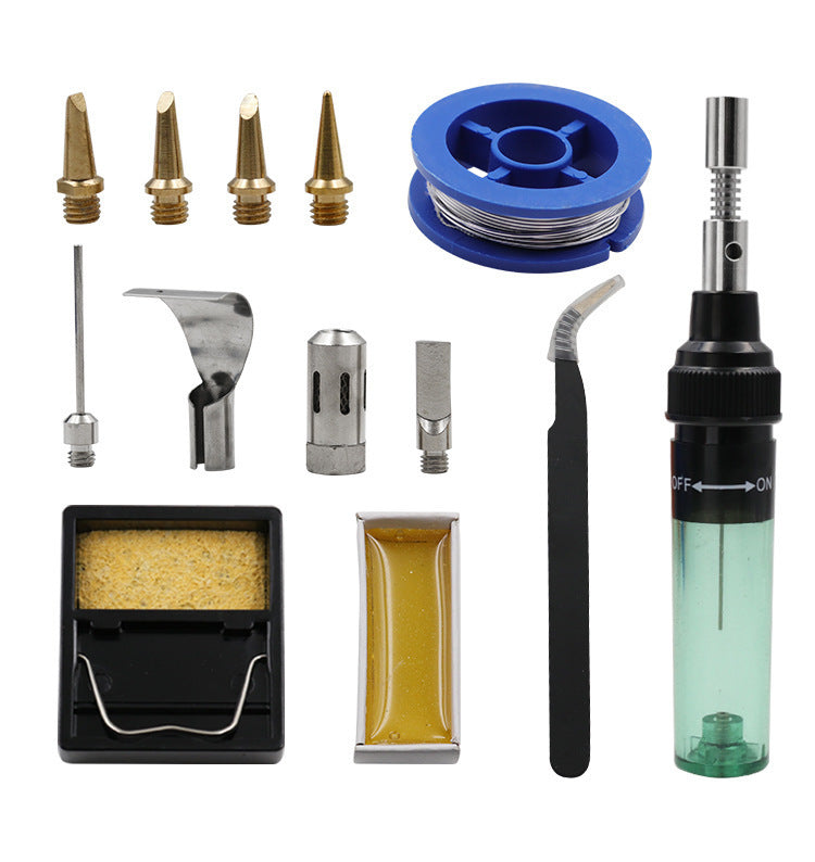 Portable Soldering Kit with Replaceable Tips – DIY Tool for Household Appliance Repair, Electronics, & Outdoor Emergencies