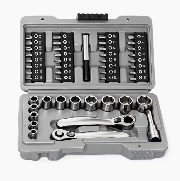 Mini Ratchet Wrench & Socket Set with Screwdriver Bits – Precision Repair Tool Kit