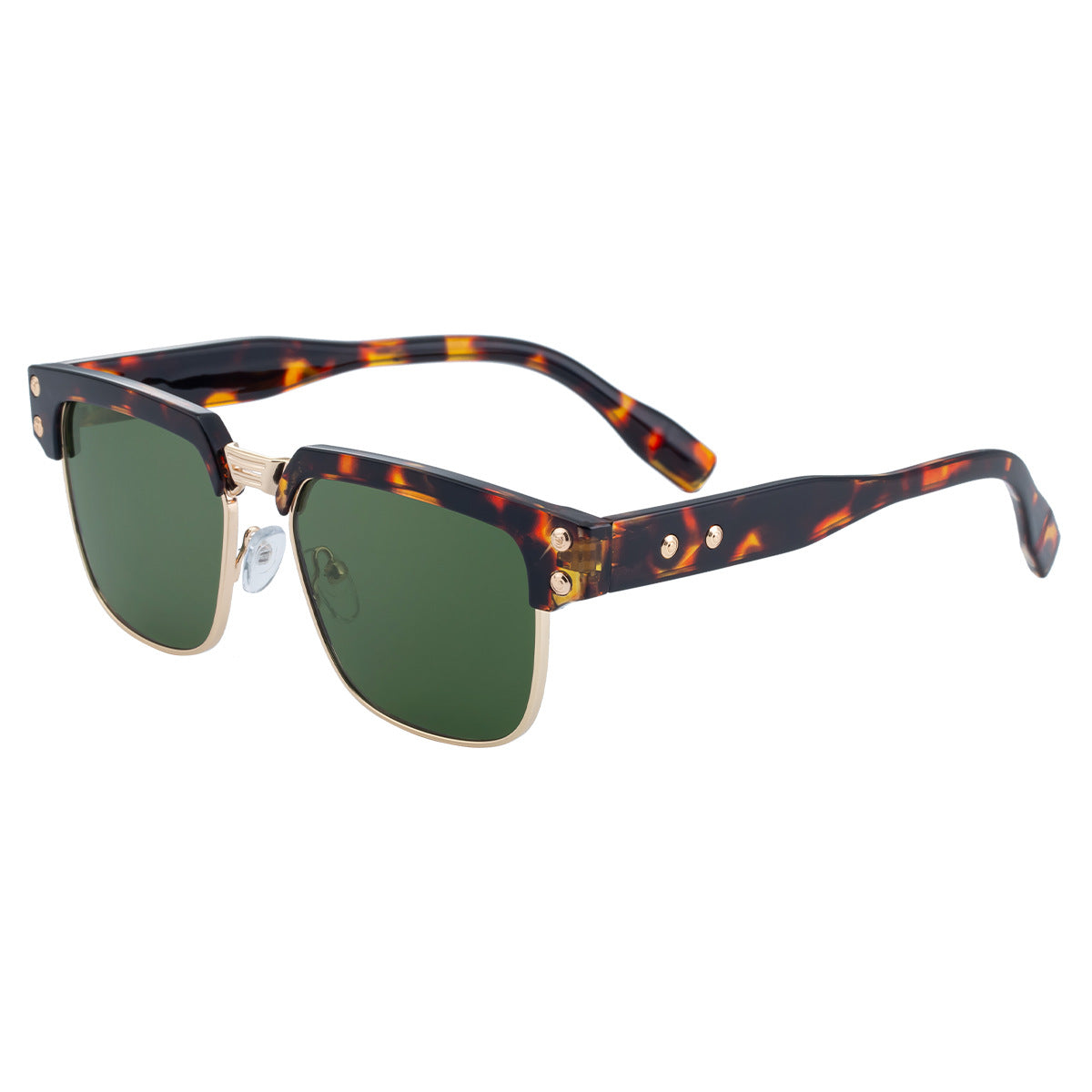 2026 New Square Polarized Sunglasses for Men - Retro High-End Style for Driving and Sun Protection