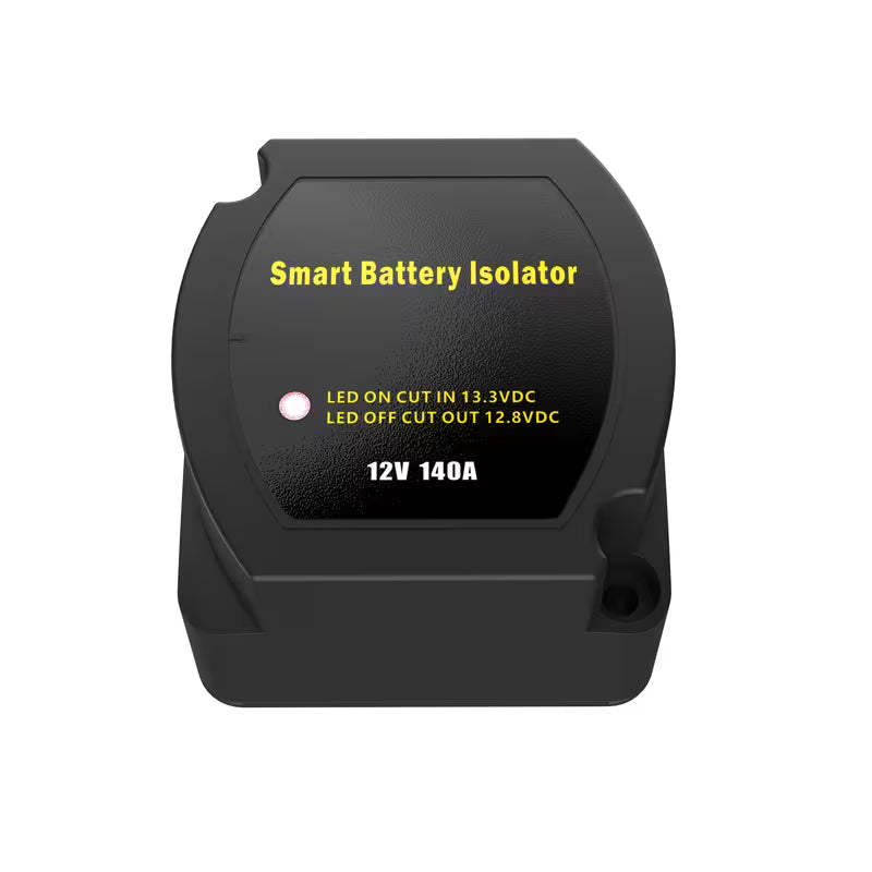 140A Dual Battery Isolator – 12V Voltage Sensitive Relay for ATV, UTV, Boat, RV & Off-Road