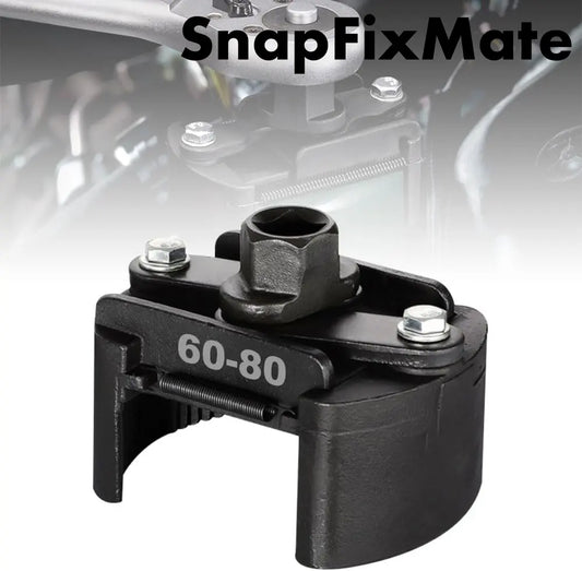 🔧 Cash on Delivery ✈ Adjustable Oil Filter Wrench - Universal 1/2" Drive Cap Style Removal Tool for 60mm-80mm Spin-On Filters