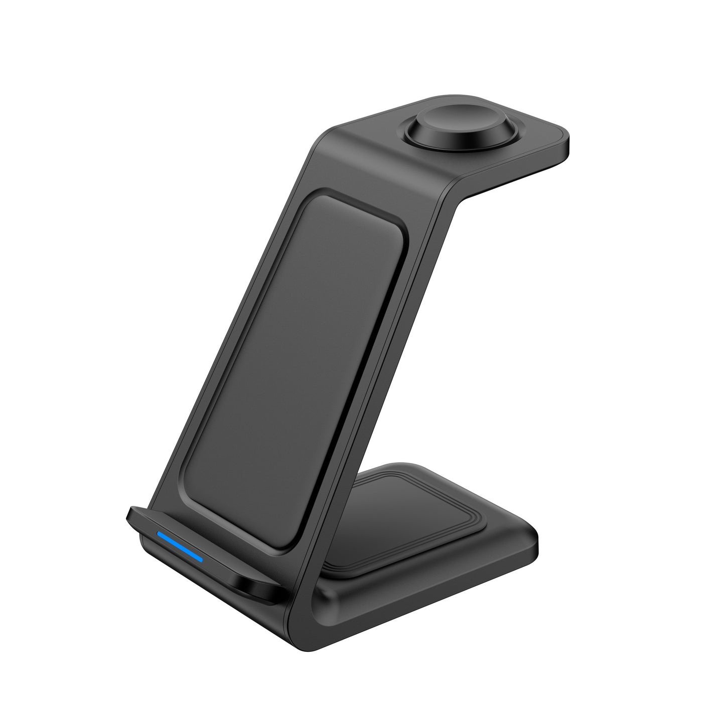 3-in-1 Wireless Charging Stand – 15W Fast Charging Dock for Samsung Galaxy Phones, Watches & Buds, Compatible with Z Fold/Flip, S Series, Watch 7/6/5/Pro, and More