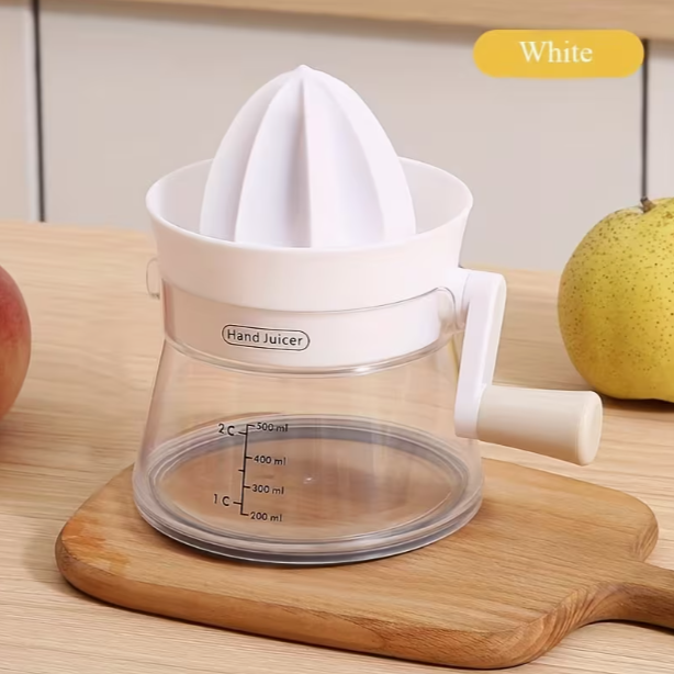 Portable Manual Lemon Juicer with Pulp Separator – Easy-to-Clean Handheld Juicer for Fresh Lemon & Orange Juice, for Home, Office & Camping