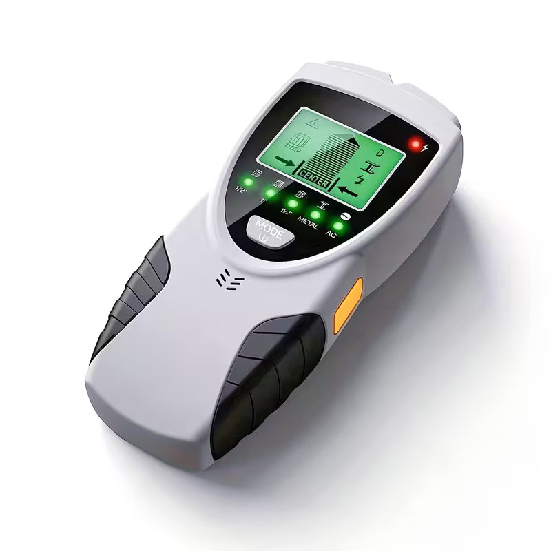 Stud Finder Wall Scanner – HD LCD, Multi-Mode Detection for Wood, Metal, AC Wires & Pipes