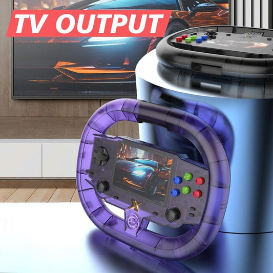 SU-10 Retro Game Console, 3.5 Inch Large Screen Handheld Game Console, Support Multiple Simulator Games, Perfect Birthday Gift, Game Peripherals, Gaming Stuff, Men Gifts, Controller Grips