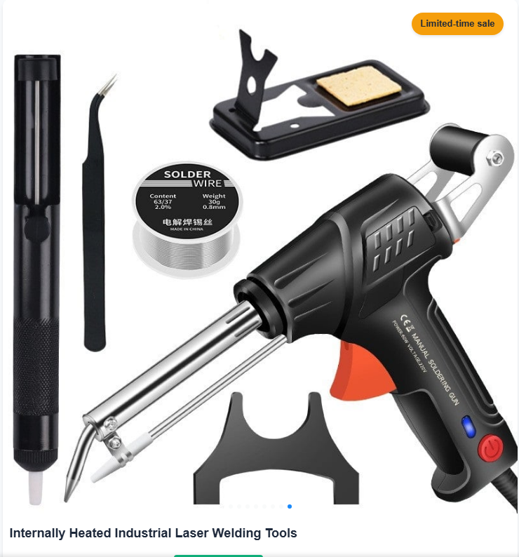 Portable Instant Welder - One-Second Welding for Copper, Iron & Aluminum, No Skill Needed, Smooth Finish