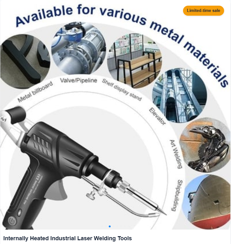 Portable Instant Welder - One-Second Welding for Copper, Iron & Aluminum, No Skill Needed, Smooth Finish