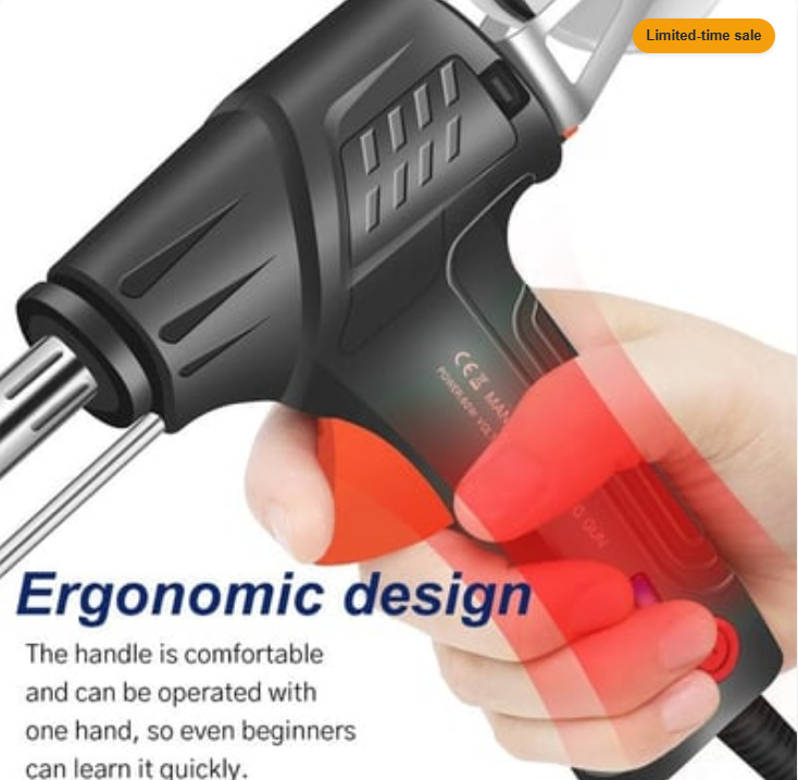 Portable Instant Welder - One-Second Welding for Copper, Iron & Aluminum, No Skill Needed, Smooth Finish