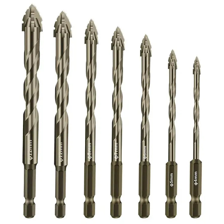 4-pack new upgraded version four-edged serrated eccentric dry full tile ceramic glass marble concrete stainless steel-1 fathersdaygift