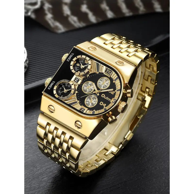 Men's Business Fashion Luminous Quartz Watch,Fashion Watch for Party, Daily Decor, Trendy All-match & Exquisite Watch for Birthday Gift withBox, Analog Watch