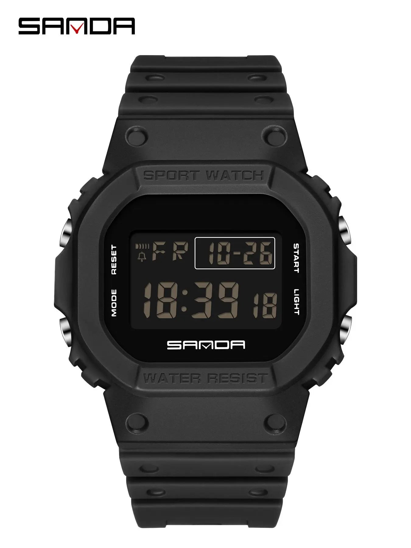 Men's Fashion Digital Watch, Casual Sporty Watch with Luminous Dial & Alarm Mode, Waterproof Outdoor Watch for Men with Box, Water Resistant Wristwatch, Fashion Wristwatches, Fashionable Waterproof Watch image 6
