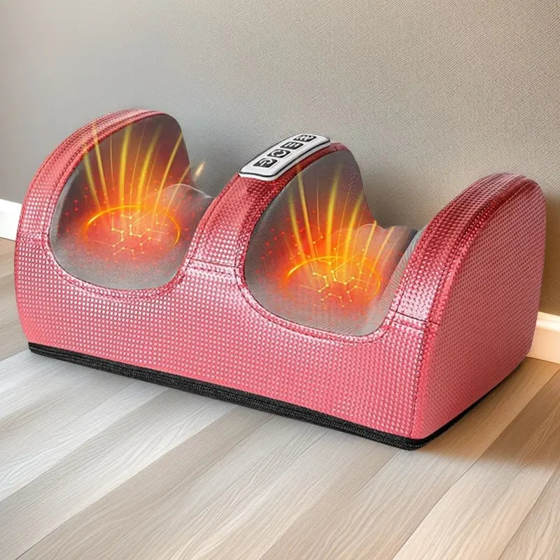Personal massager, foot massager, foot massager, heated foot massager - Father's Day gift, Mother's Day gift, black and red image 3
