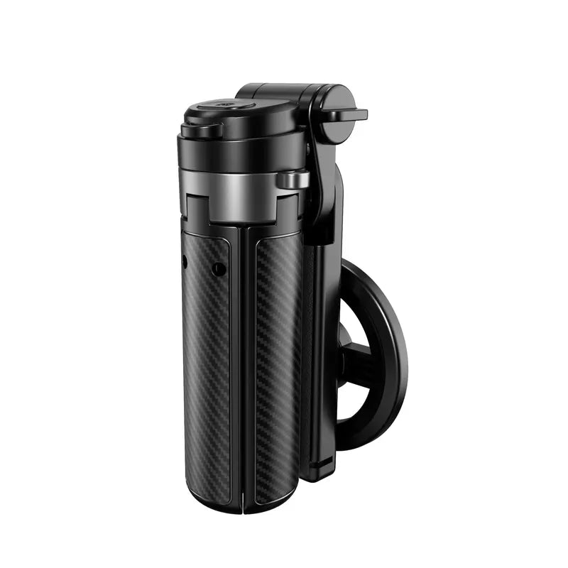 2025 New 4-in-1 Multifunctional Magnetic Selfie Stick 360° Rotation Compact Stylish with Wireless Bluetooth Control Magnetic Phone Holder for Selfies Video Recording Vlogging Compatible with Most Phone Modes Tripod Stabilizer ，Max extend to 14.96 inches