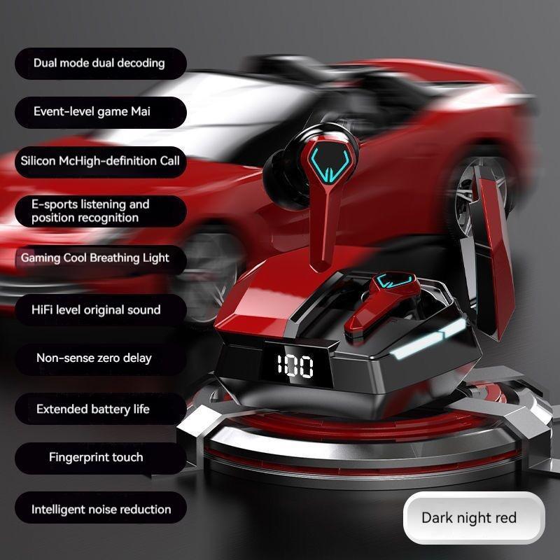 Wireless Headphones, Electronic Audio Wireless Earbuds for Running, Gaming Headset for PC E-sport, Noise Cancelling Headphones with Built-in Wireless Microphone, Wireless Earphones for Summer gift, USB Wireless Headset, TWS Stereo