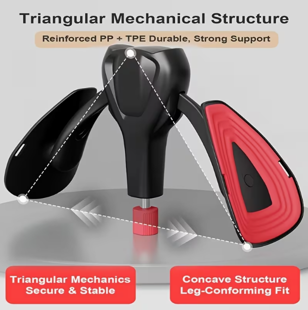 Adjustable Resistance Inner Thigh Exerciser – Professional Thigh Training Strap, Pelvic Floor & Kegel Trainer, Thigh & Hip Trainer for Women & Men