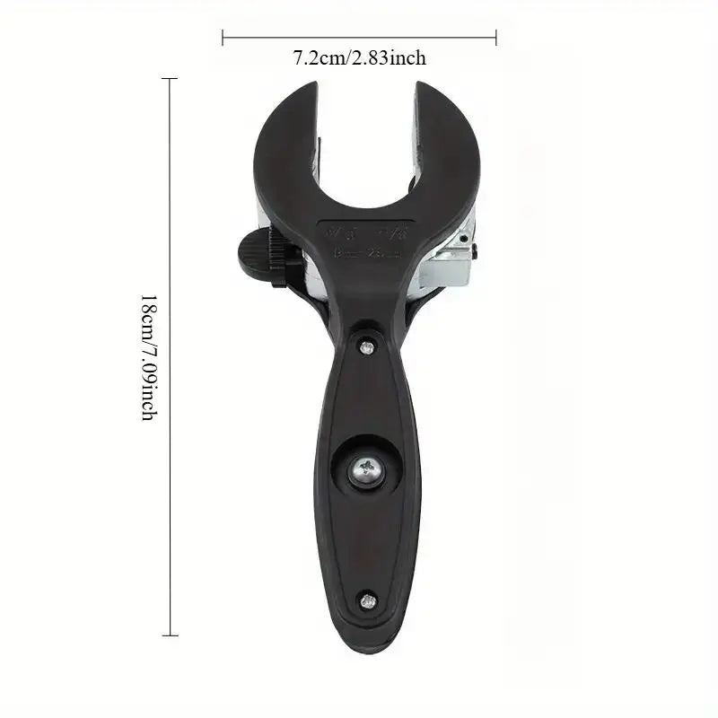 Ratchet-Type Pipe Cutter - One-Hand Fast Pipe Cutting Tool for 5/16 to 1-1/8 Inch Stainless Steel, Copper and Aluminum