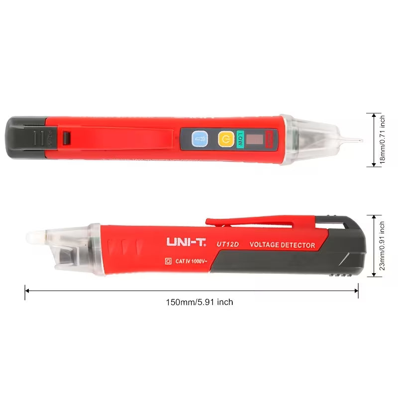 AC Voltage Detector Pen – High Sensitivity, Non-Contact Tester, AC24-1000V with NCV Function