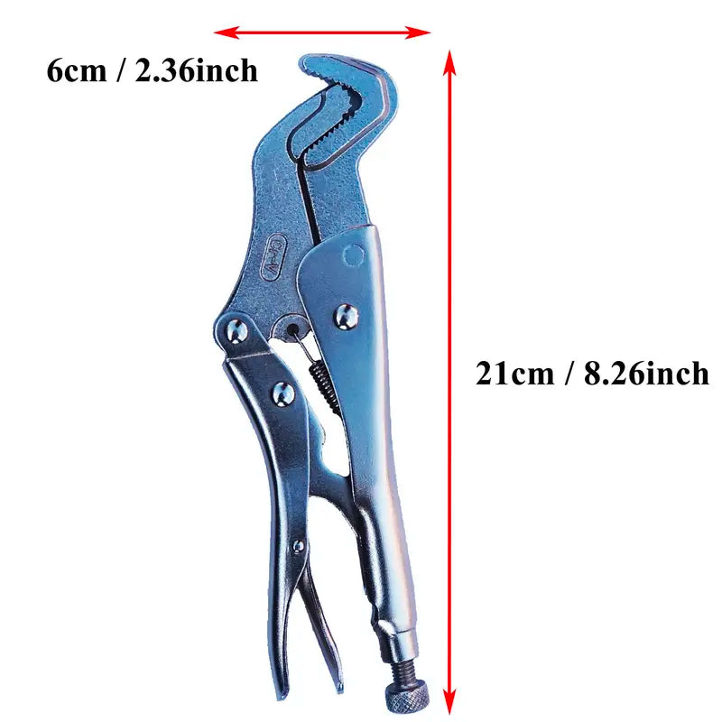 Adjustable Heavy Duty Ratcheting Parrot Beak Pliers – Professional Hand Tool for Home Use