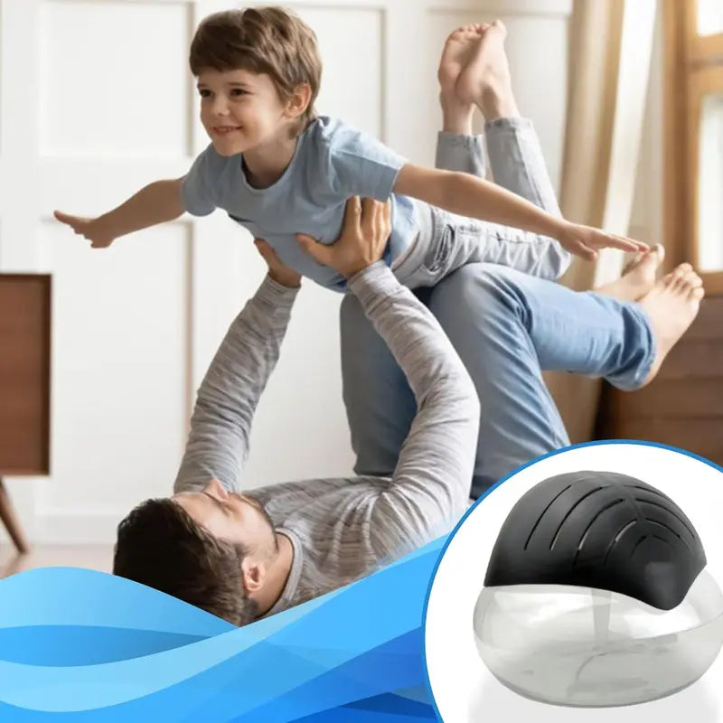 Cash on Delivery ✈ Air Purifier - Water Air Revitalizer, Air Washer, Air Freshener, Room Aromatizer, Aroma and Essential Oil Diffuser with 7 Color Adjustable LED Lights - For Smoke and Pets