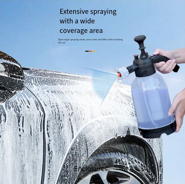 Hand-Pressed Foam Sprayer, Car Wash Pneumatic Spray Bottle, Air Pump Watering Bottle, Multifunctional Foam Sprayer for Car Washing, Gardening, Household Use