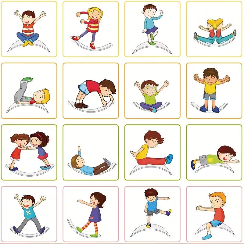 Balance Board – Clever Board & Clipboard Design for Indoor/Outdoor Fun, Halloween & Christmas Gift