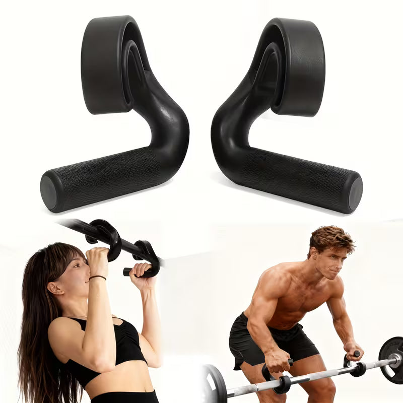 High-Strength Nylon Fitness Grip – 45° Hook Type for Versatile Workouts
