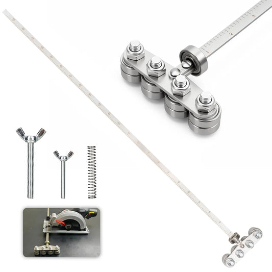 Positioning Calipers for Precise Measurements & Easy Wood Cutting – Essential Tool for Straight Lines & Consistent Cuts