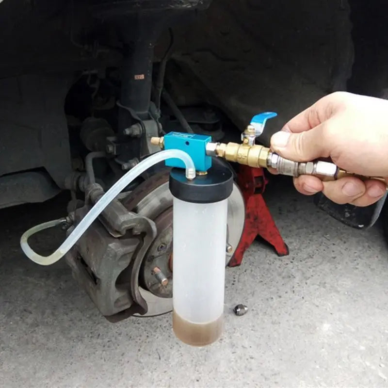 Automotive Oil Extractor Pump Kit – Brake Bleeder & Adjustment Tools, Easy-Operation Fluid Change Set for Car & Motorcycle Maintenance