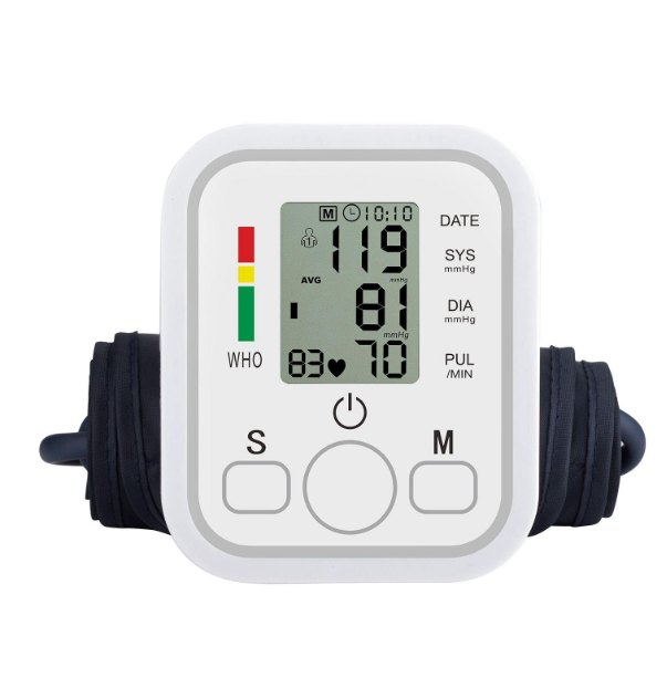 Upper Arm Blood Pressure Monitor for Home Use – Accurate Cuff 8.7″–15.7″, Large Backlight Display, 2-User 240-Memory, Digital BP Machine