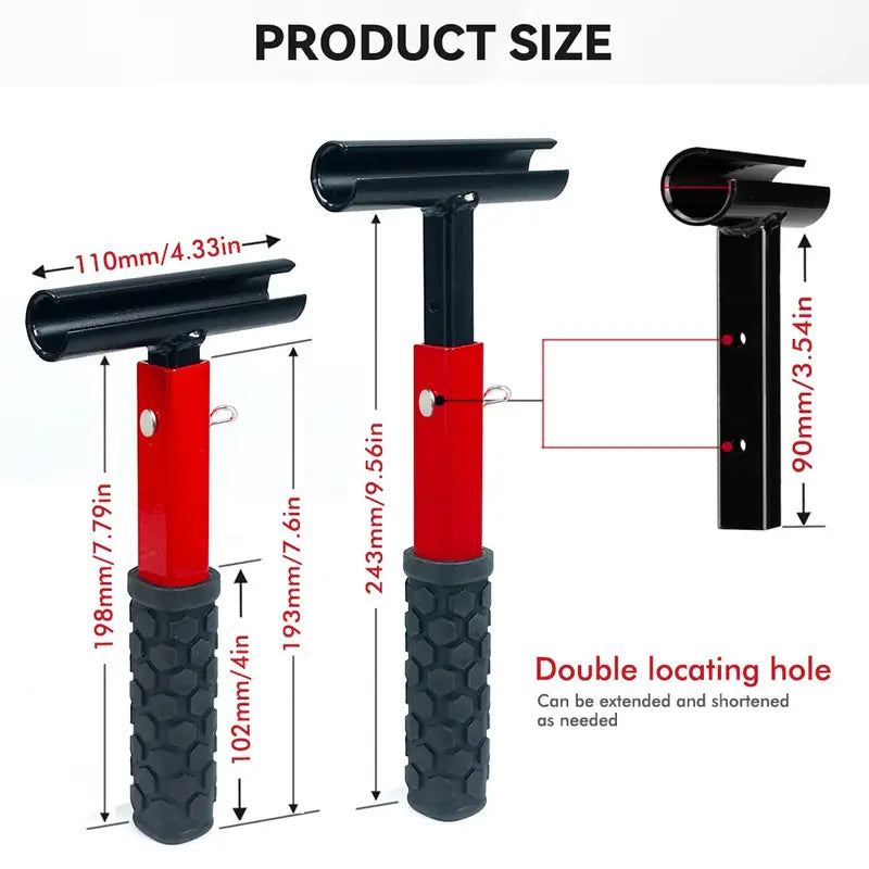 4-in-1 Hinge Adjustment Wrench Tool Kit – Adjustable, Professional Door Hinge Tool, Heavy Duty for Home & Commercial Use