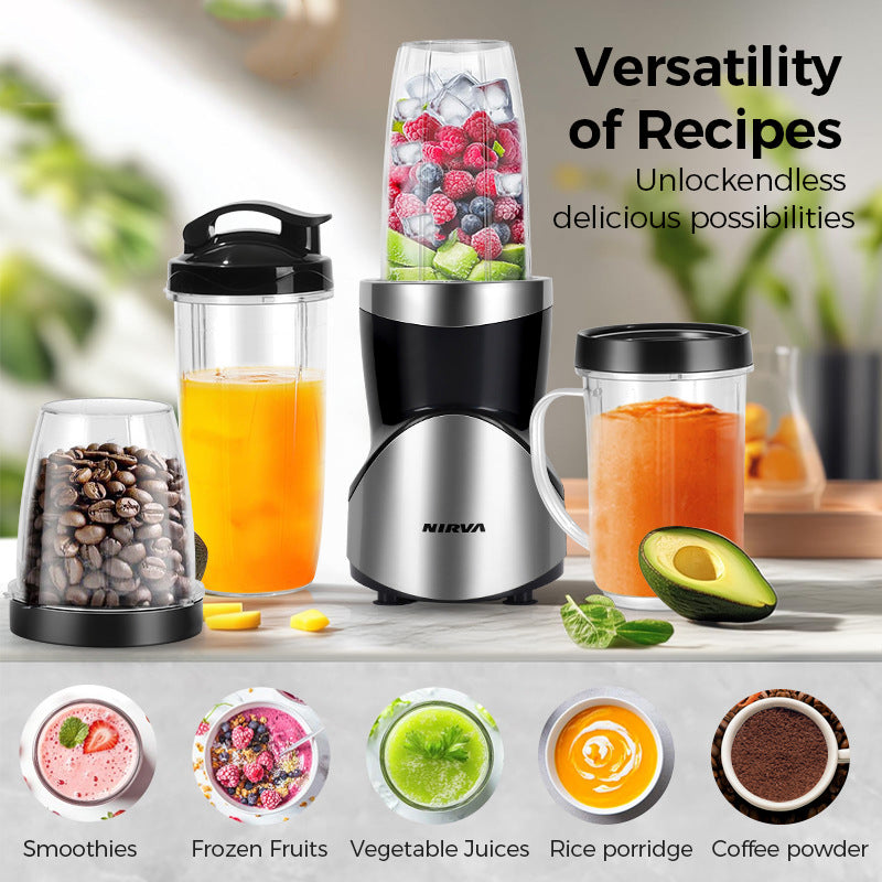 4-in-1 Juicer, Smoothie Maker, Blender for Baby Food & Grinding