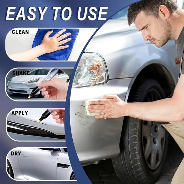 2Pcs Magic Car Scratch Removal Pen DIY Auto Paint Touch-Up Pen Quick Scratch Repair Gloss Restoration Portable Car Care Tool for All Vehicles 2026 Auto Beauty Essential