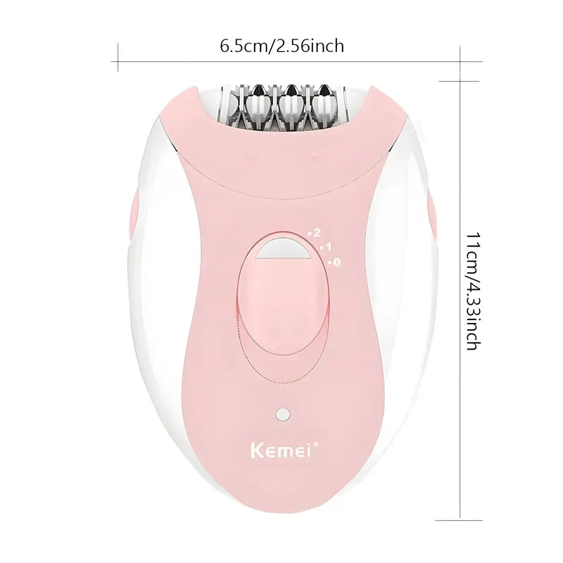 USB-Rechargeable Electric Epilator – Portable Hair Remover, Waterproof Body Hair Removal Appliance for Women