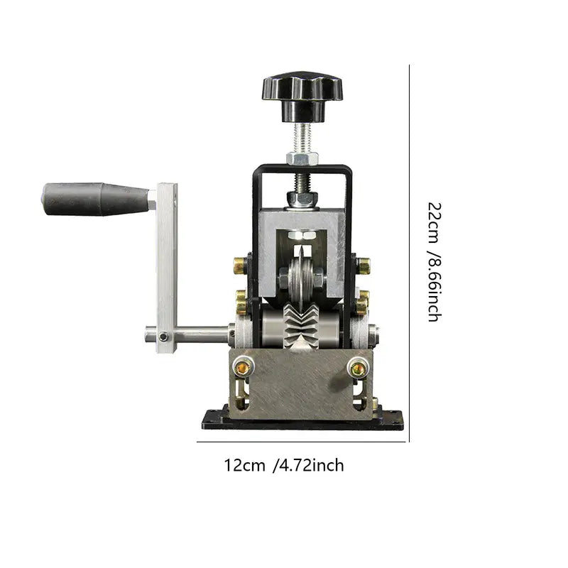Manual and Electric Operable Wire Stripping Machine - Quick-Change Blade Wire Stripper, Heavy-Duty Metal Hand Tool for Scrap Cable Stripping and Cutting