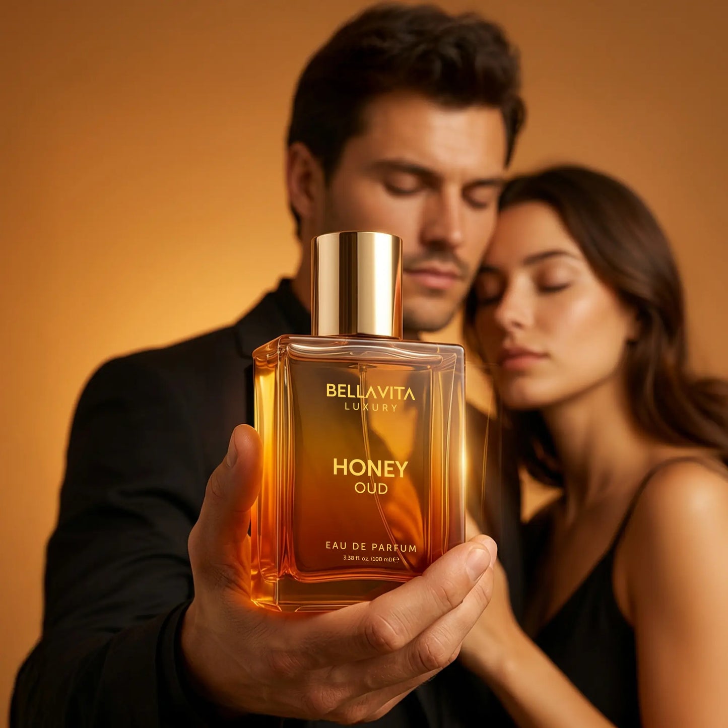 Bella Vita Luxury's Honey Oud | Eau de Parfum 100ml (3.4 fl oz) | Patchouli, Vanilla, Bergamot | Floral & Spicy | Made with Clean & Vegan Essentials Oils | Cruelty Free Fragrance Perfume image 3