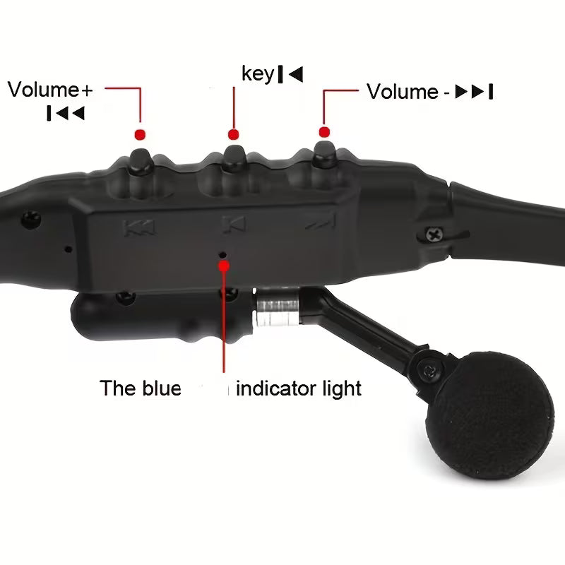 Cash on Delivery Tanzania Free Shipping Big Brand Guarantee 98% Positive 🎧 2‑in‑1 Polarized Bluetooth Glasses Headphones – Wireless Open‑Ear Audio with Built‑in Mic, Bluetooth 5.4, UV400 Lenses for Driving & Outdoor Use