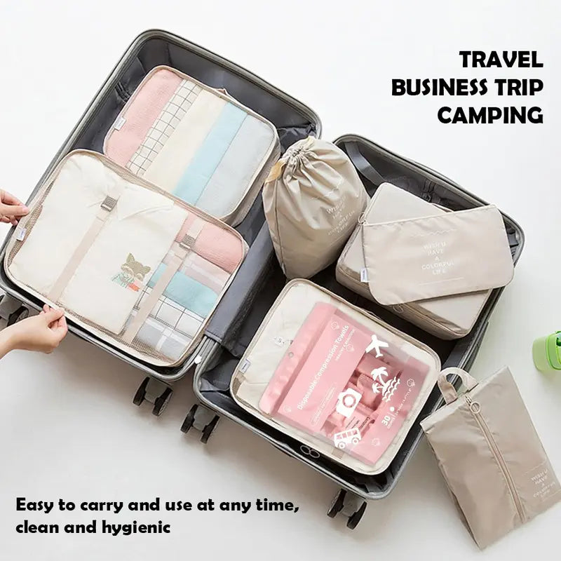 Compressed Towels Tablets Disposable Face Towels for Travel Camping Hiking 1 Pack 30 Count Size 9.4"x11.8"