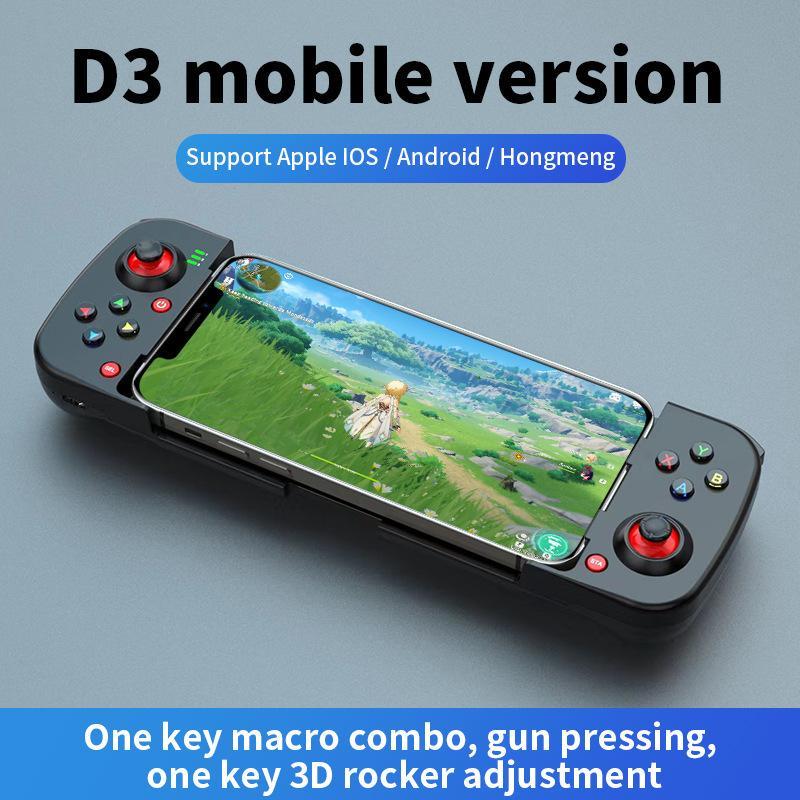 Wireless Game Controller, Portable Gamepad, Mobile Gaming Controller, Multifunctional Game Controller for iOS Android Phone, Gaming Accessories for Home & Office