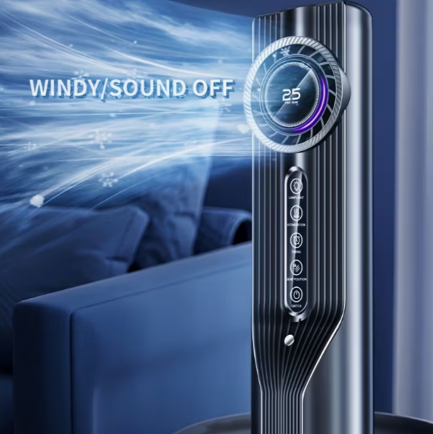 6-Speed USB-Powered Portable Humidifier Cooling Fan – Air Humidification, Essential Oil Compatible, Quiet Operation, Compact Design for Home, Office & Dorm
