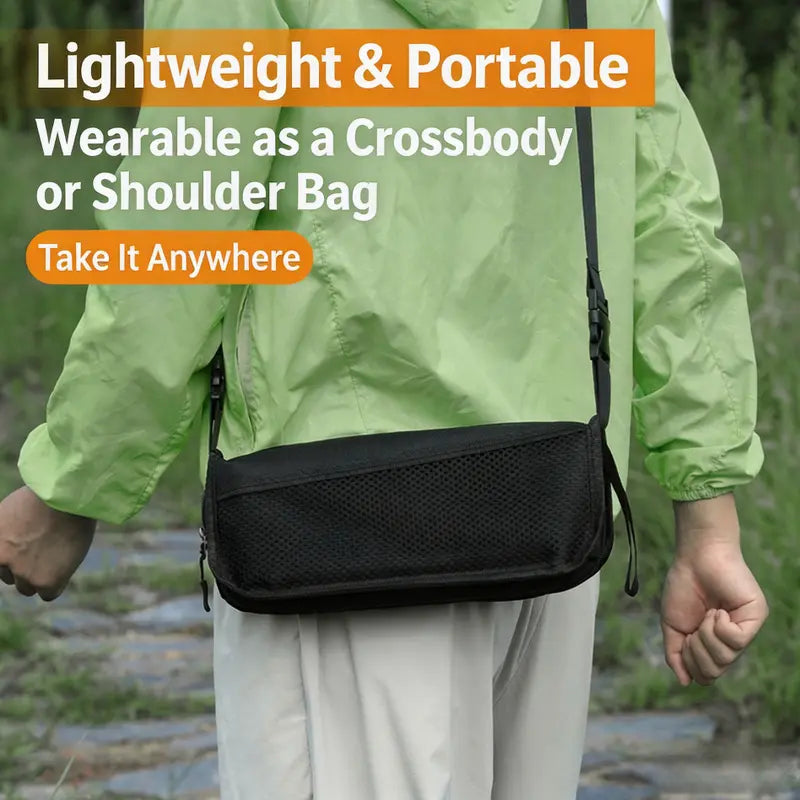 Portable Outdoor Folding Stool – Handbag/Backpack-Style, Compact & Lightweight, Includes Hex Tool for Easy Assembly – Ideal for Camping, Travel & Work