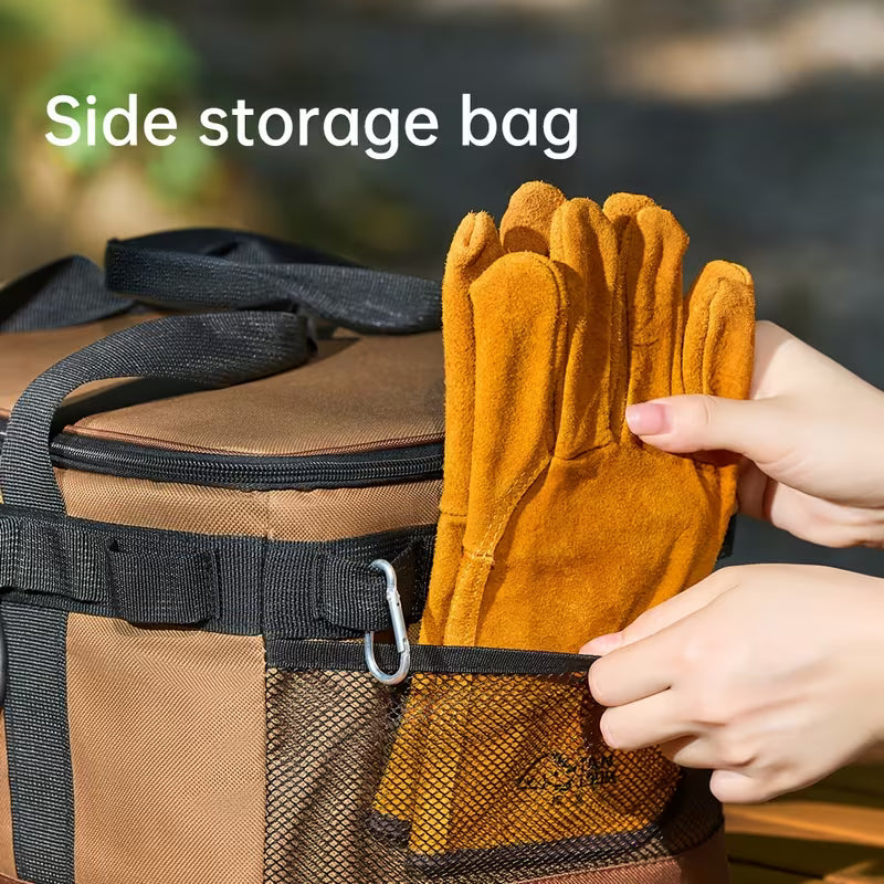 Tactical Insulated Cooler Bag, Large Capacity Portable Outdoor Storage