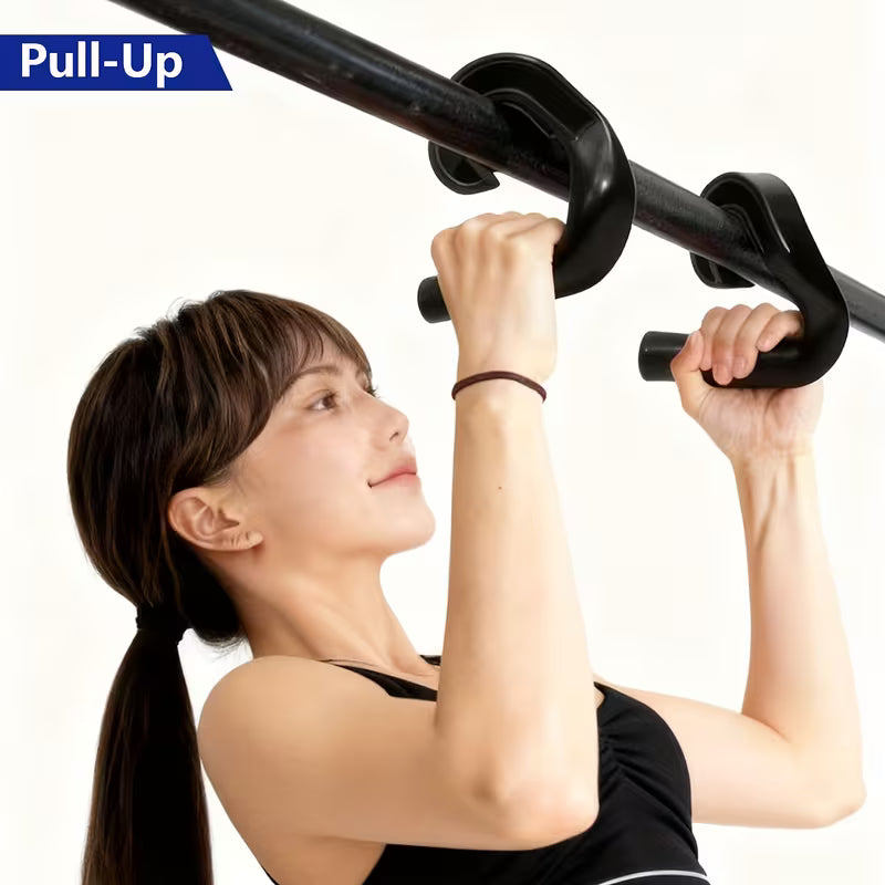 High-Strength Nylon Fitness Grip – 45° Hook Type for Versatile Workouts
