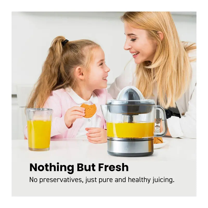 3-Cup Electric Citrus Juicer – Compact & Efficient, Perfect for Fresh Orange, Lemon & Lime Juice