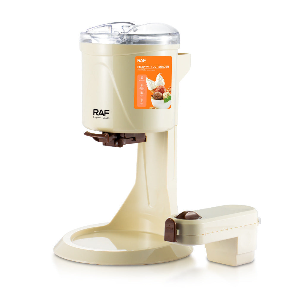 Kids DIY Ice Cream Maker – Automatic Frozen Dessert Machine for Sorbet, Soft Serve & Snow Cones