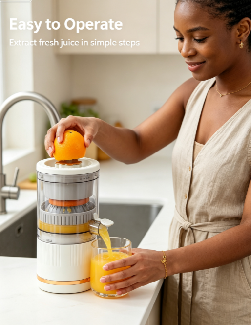 Portable Mini Juicer Cup, Multifunctional Home Juice Separation Blender