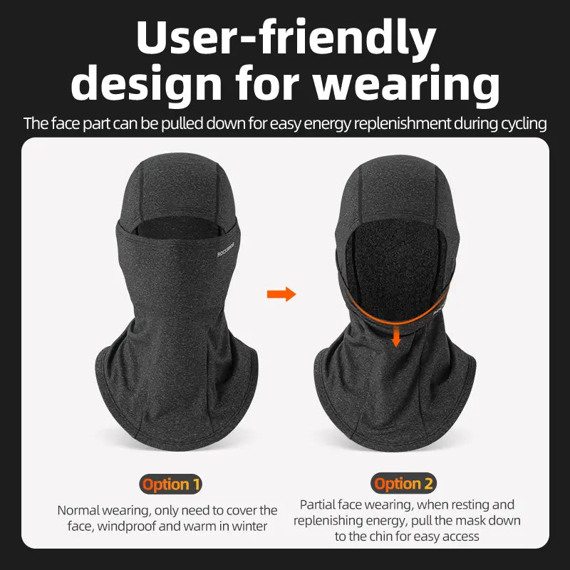 ROCKBROS 3-Pack Summer Balaclava Face Mask - UV Protection Cooling Neck Gaiter, Breathable Face Covering for Motorcycle and Cycling