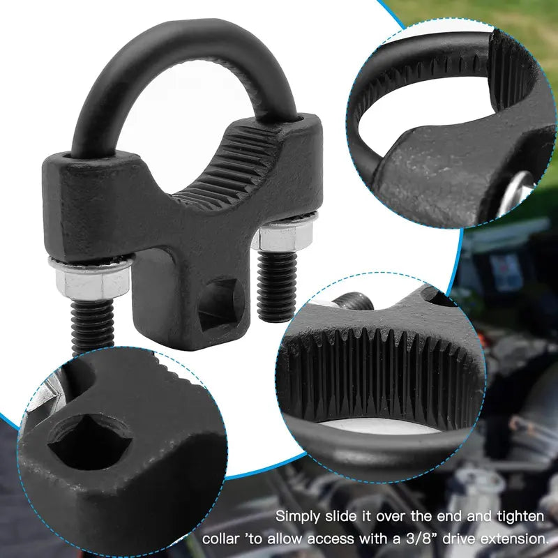 3/8" Inch Universal Low-Profile Inner Tie Rod Tool – Non-Slip Grip, Easy Removal & Installation for Automotive Repair