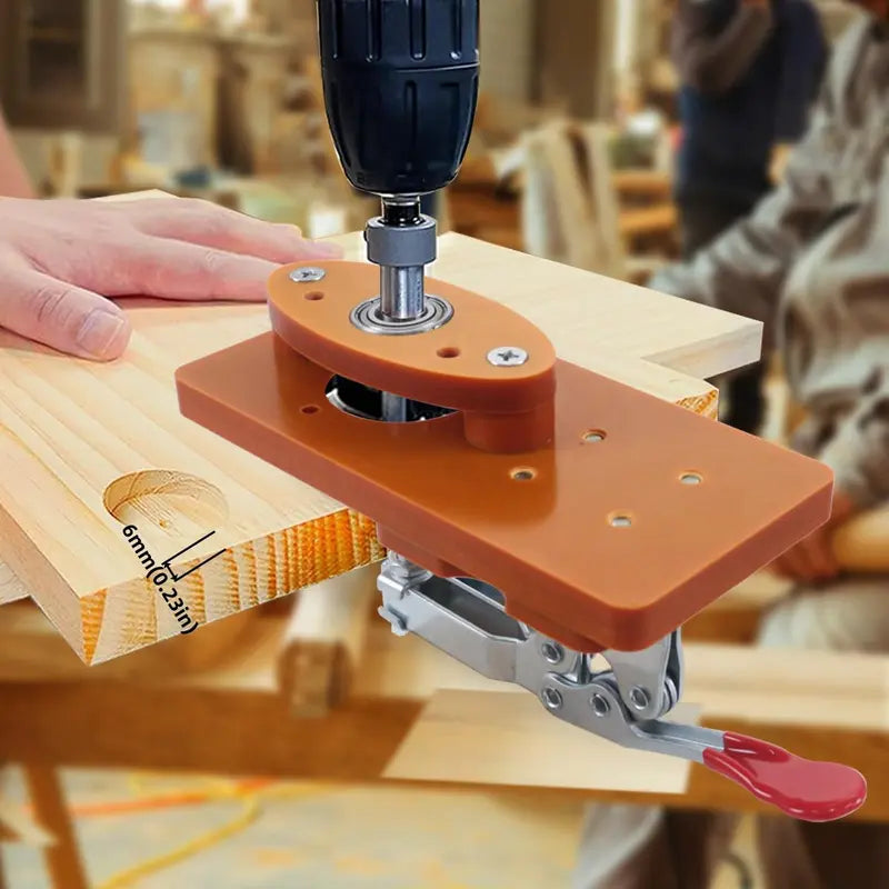 35mm Concealed Hinge Drilling Jig – Hinge Hole Guide, Carpenter Woodworking Tool, Door Hardware Installation Locator