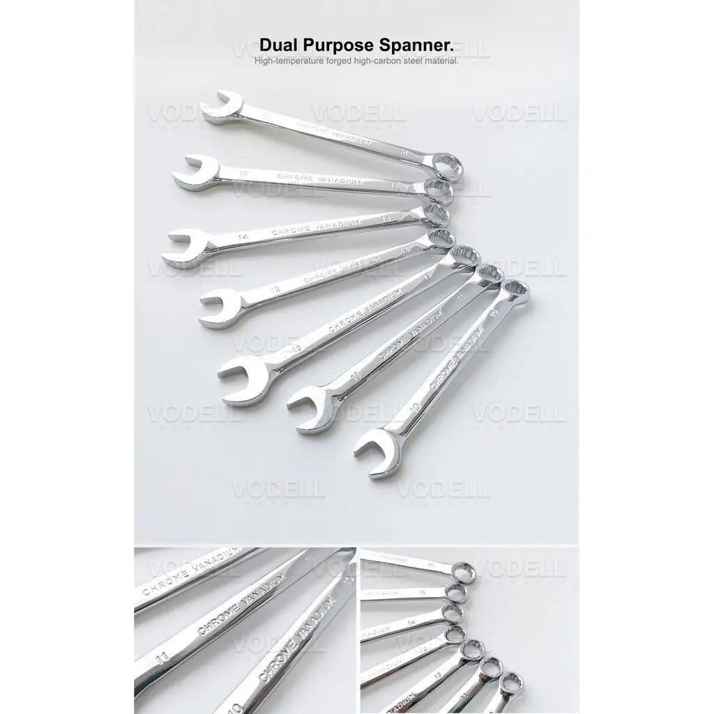 CR-V 61-Piece Ratchet Box Socket Set - Combination Socket Wrench Spanner Tool Kit