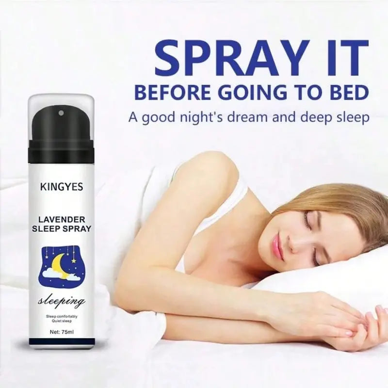 🔥 Limited-Time Clearance Sale – Order 1 Get 2 🔥 – Melatonin Sleep Spray (50ml) – Lavender Nighttime Repair Formula, Natural Sleep Aid, Great for Party, Holiday & Birthday Gifts